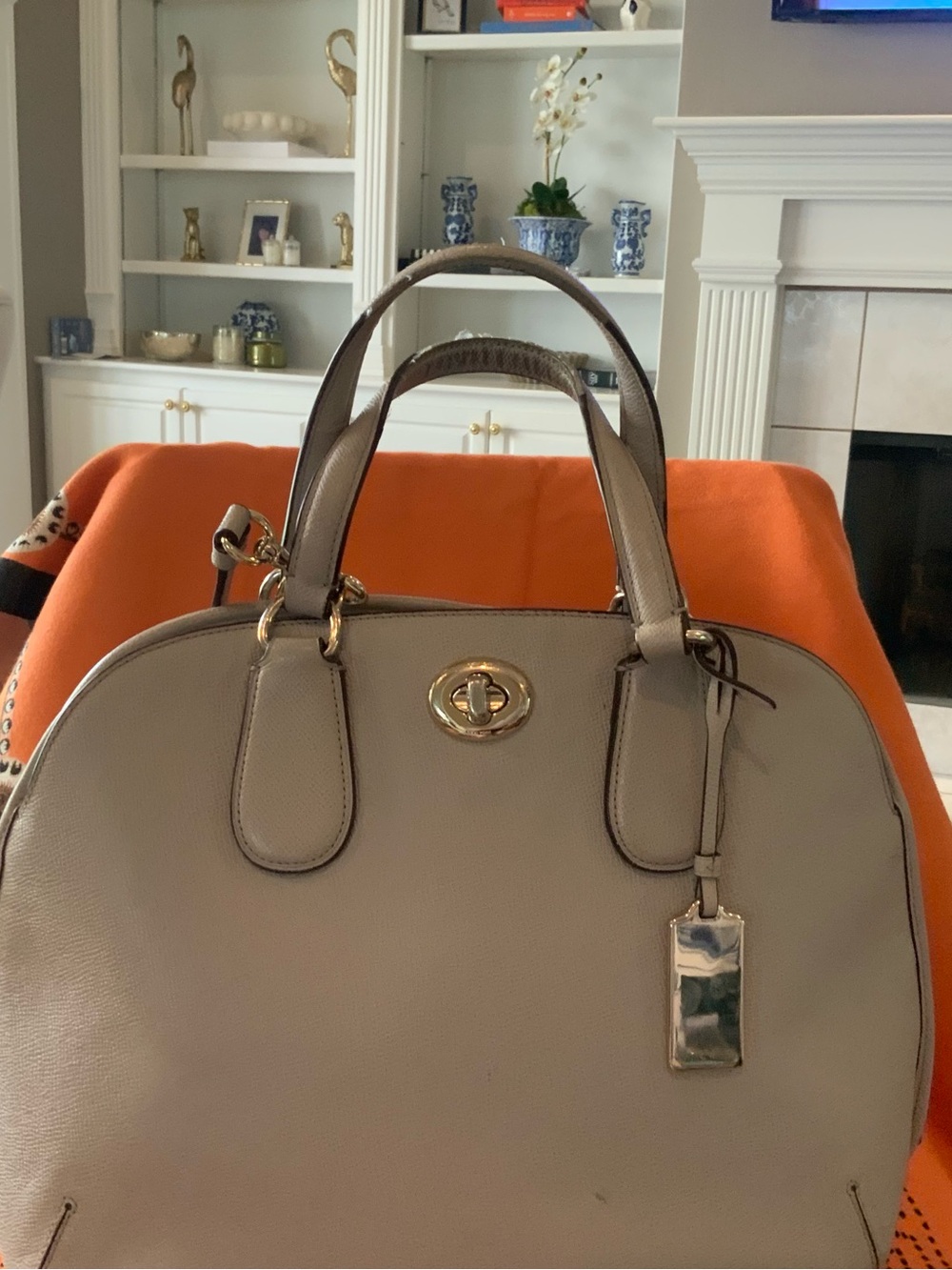 Coach Dome Satchel Handbag Purse - Picture 3 of 13